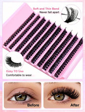 Load image into Gallery viewer, 200PCS Dramatic C-Curl 8-16MM Mix DIY Lash Extension Kit Set
