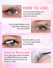 Load image into Gallery viewer, 200PCS Dramatic C-Curl 8-16MM Mix DIY Lash Extension Kit Set