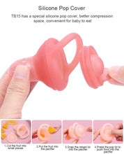 Load image into Gallery viewer, SILICONE BABY FOOD FRUIT FEEDER(TEETHER)