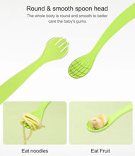 Load image into Gallery viewer, SILICONE BABY FORK
