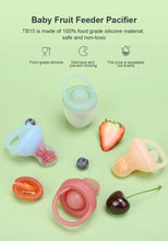 Load image into Gallery viewer, SILICONE BABY FOOD FRUIT FEEDER(TEETHER)