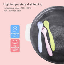 Load image into Gallery viewer, SILICONE BABY FORK