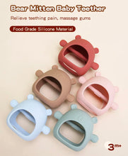 Load image into Gallery viewer, BEAR BABY TEETHING TOY