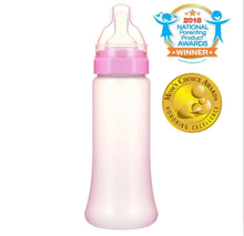 Load image into Gallery viewer, 10oz Baby Bottle with Anti-Colic Vent and Variable Flow, Leak-Proof