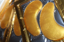 Load image into Gallery viewer, Glam Gold Under Eye Mask