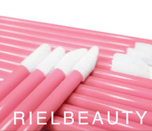 Load image into Gallery viewer, 20 Disposable lip brushes (pink)