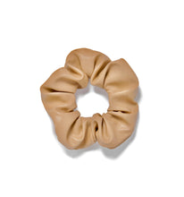Load image into Gallery viewer, Vegan Leather NUDE scrunchie