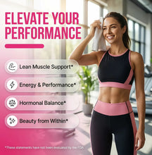 Load image into Gallery viewer, Creatine for Women | Creatine Monohydrate + BCAA Powder Myo-Inositol Collagen Biotin Hyaluronic Acid Folate L Glutamine Vitamin D3 Iron Zinc D-Chiro-Maca Digestion Shelf Builder By Clean Nutra
