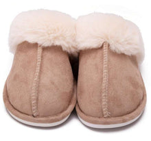 Load image into Gallery viewer, Beige Fluffy Slippers

