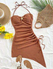 Load image into Gallery viewer, Beauty asymmetrical dress
