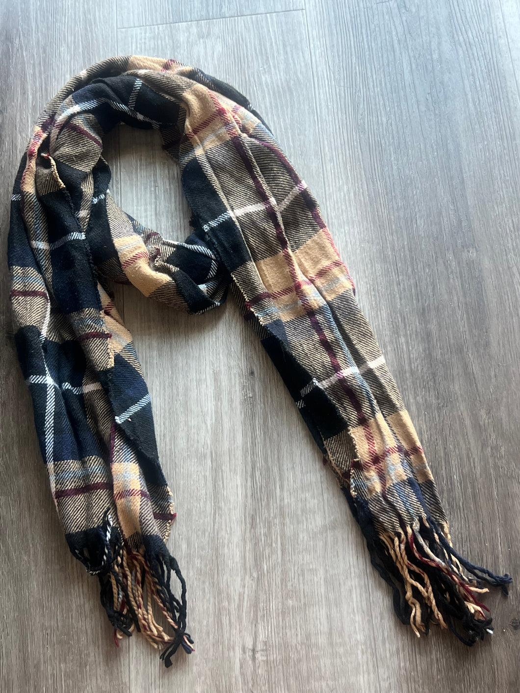 Plaid scarf
