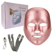 Load image into Gallery viewer, Rose Gold LED MASK
