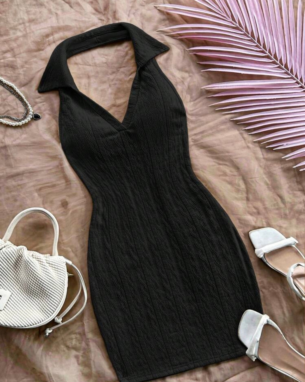 Dalia halter dress