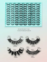 Load image into Gallery viewer, Pre-Order 4 Natural styles 48 Lashes
