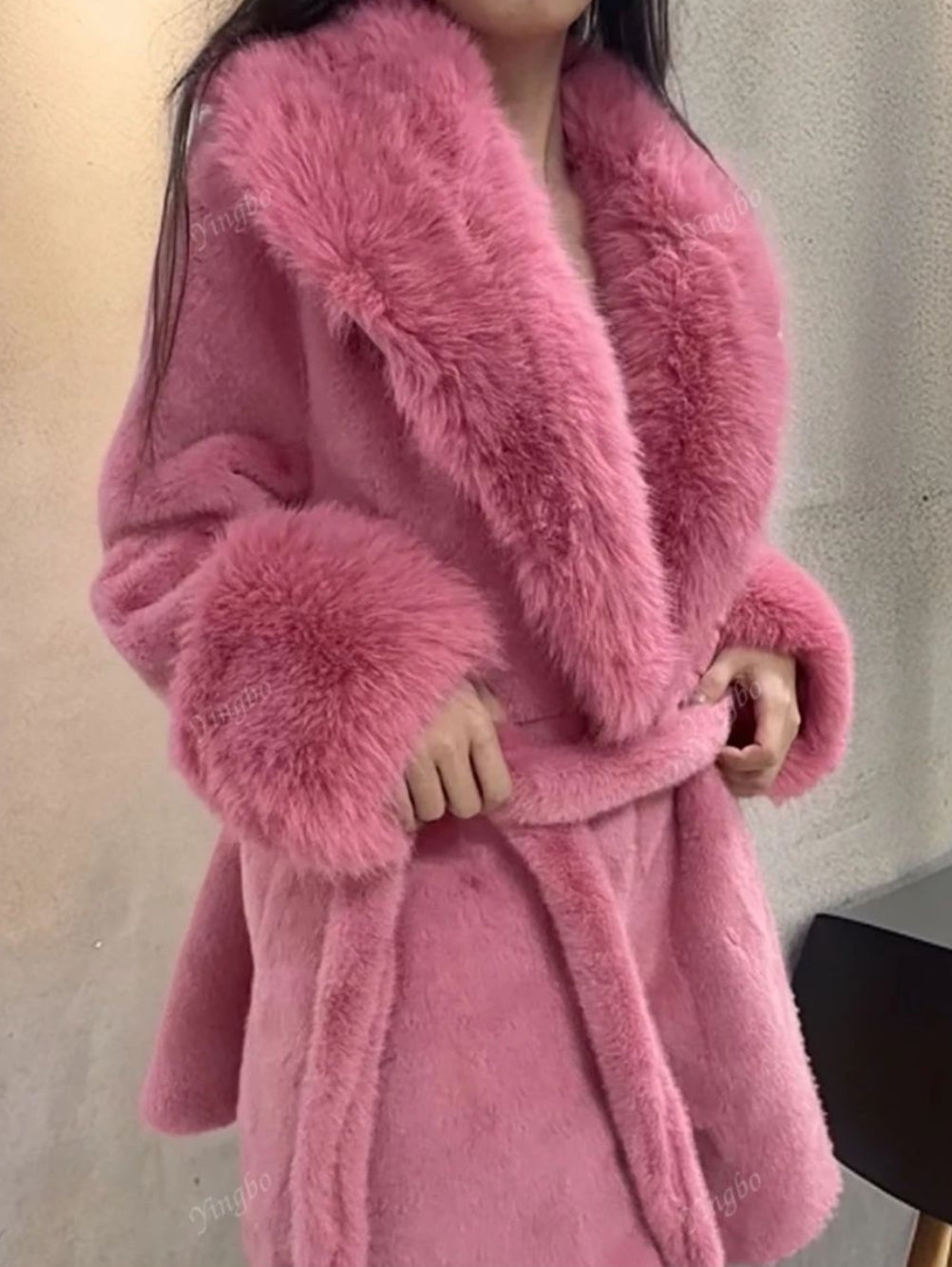 Pink Robe coat size M/L