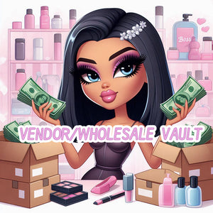 Vendor Vault: Verified Trusted Wholesalers for Your Beauty Biz! + resell rights