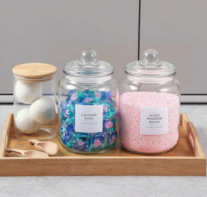 18pcs Laundry Room Waterproof Stickers For Laundry