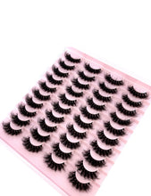 Load image into Gallery viewer, Aphrodite 35mm lashes 40 lash pairs
